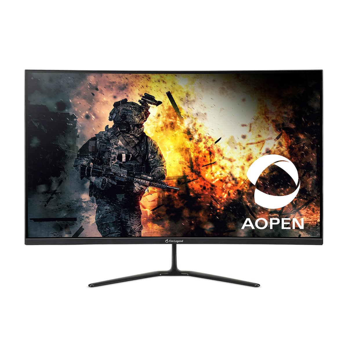 Acer - AOPEN 32HC5QR 31.5" 1500R FHD 180Hz 1ms FreeSync Premium Gaming Monitor (DisplayPort, 2x HDMI 2.0) - Black