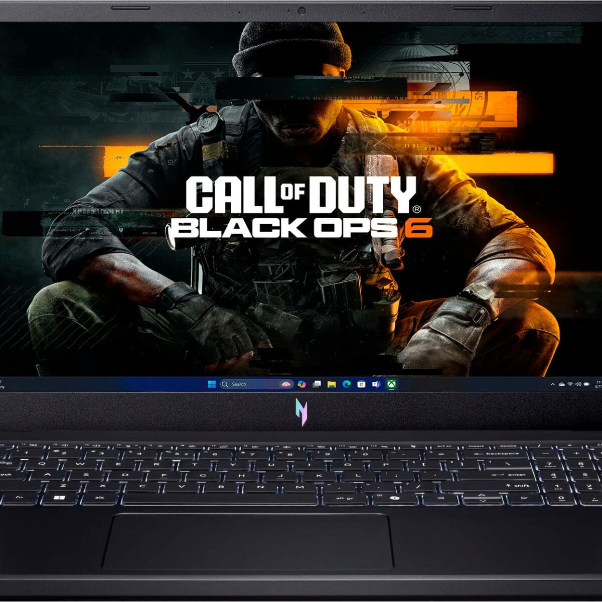 Acer - Nitro 15.6" FHD IPS 144Hz Gaming Laptop -13th Gen Intel Core i7- NVIDIA GeForce RTX 4060-16GB DDR5-512GB SSD - Obsidian Black