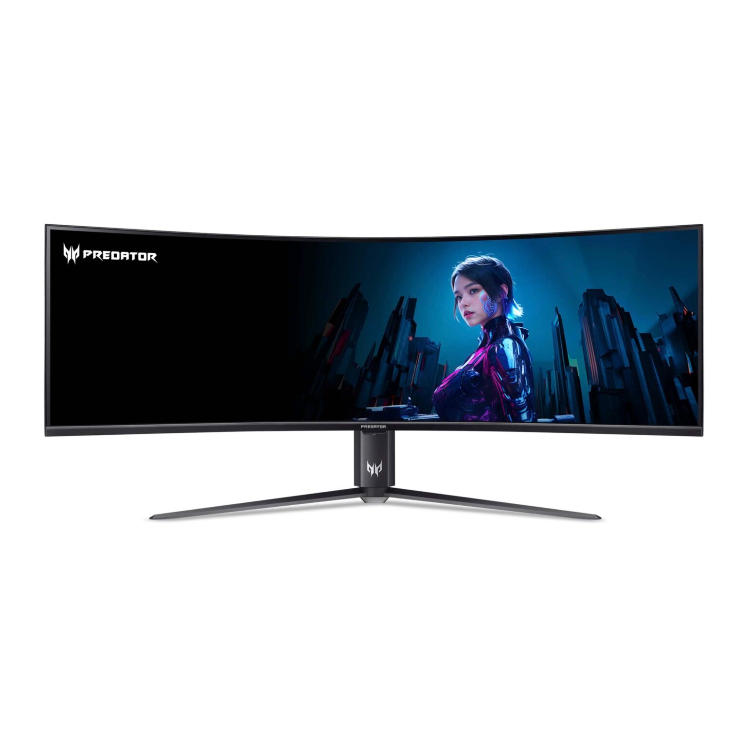 Acer - Predator 57" Min LED Curved 120Hz 1ms FreeSync Monitor with HDR 1000 (Display Port,HDMI) - Black