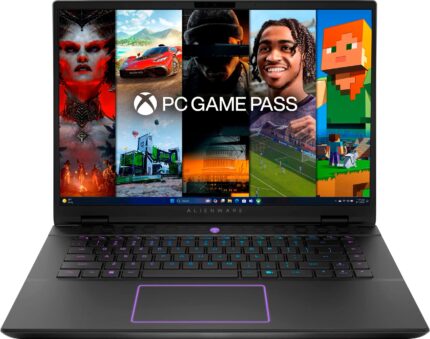 Alienware - m16 R2 16" 240Hz Gaming Laptop QHD+ - Intel Core Series 1 Ultra 7 with 16GB RAM - NVIDIA GeForce RTX 4070 - 1TB SSD - Dark Metallic Moon