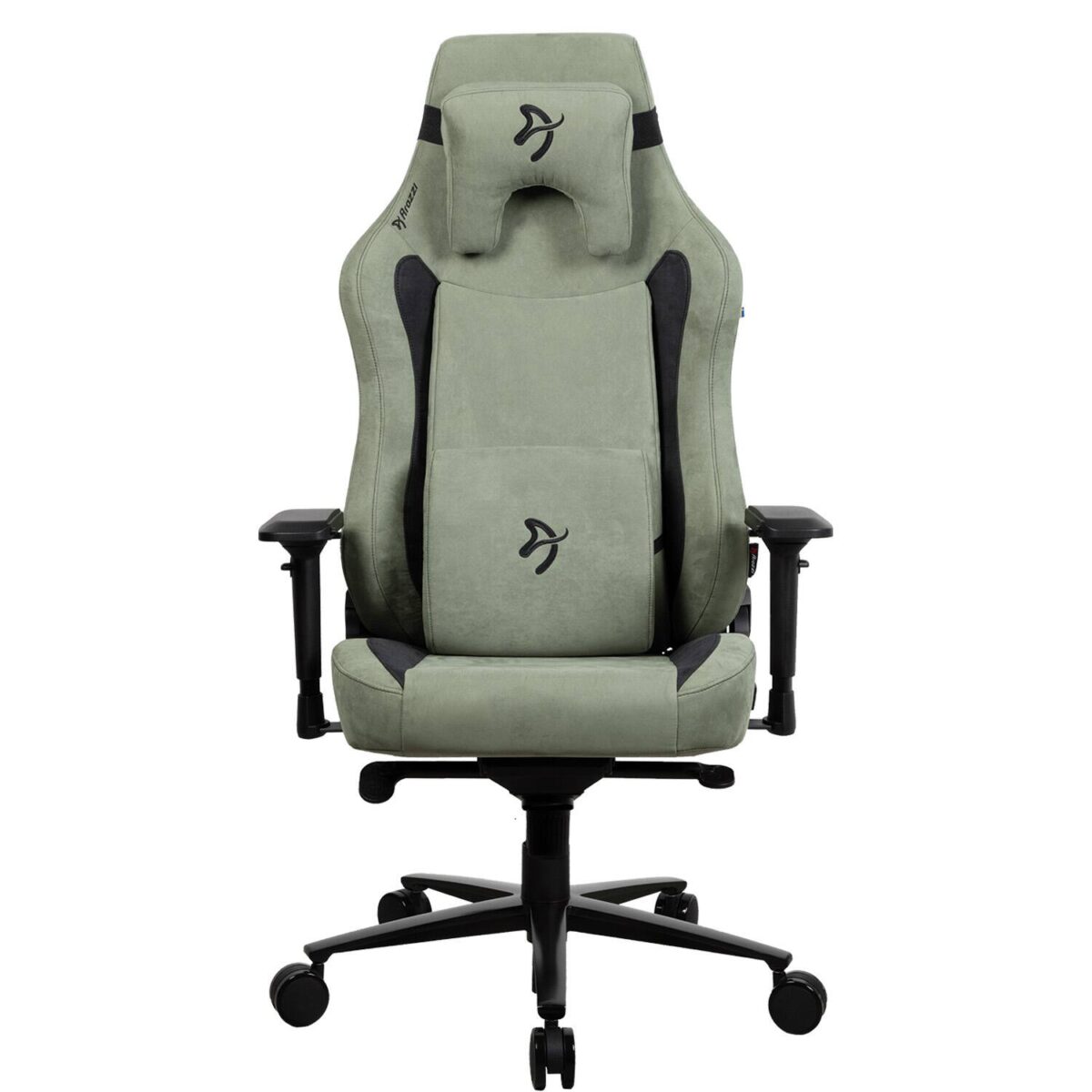 Arozzi - Vernazza Series Top-Tier Premium XL Supersoft Upholstery Fabric Gaming Chair - Forest