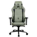 Arozzi - Vernazza Series Top-Tier Premium XL Supersoft Upholstery Fabric Gaming Chair - Forest