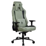 Arozzi - Vernazza Series Top-Tier Premium XL Supersoft Upholstery Fabric Gaming Chair - Forest