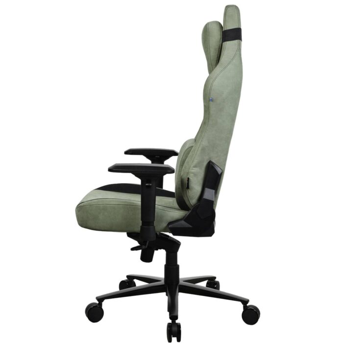 Arozzi - Vernazza Series Top-Tier Premium XL Supersoft Upholstery Fabric Gaming Chair - Forest