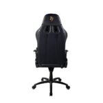 Arozzi - Verona Signature Premium PU Leather Ergonomic Gaming Chair - Black - Gold Accents