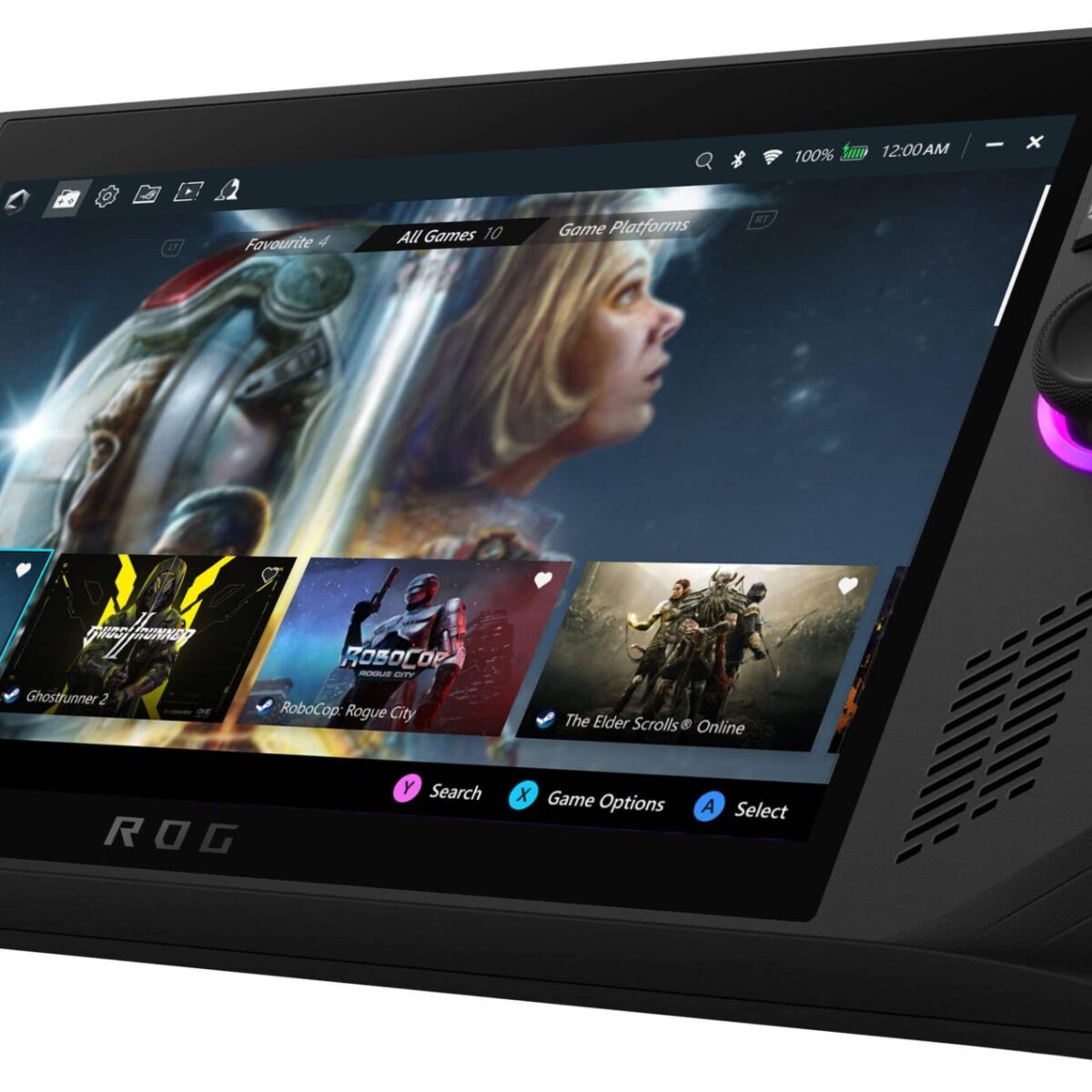 ASUS - ROG Ally X 7" 120Hz FHD 1080p Gaming Handheld - AMD Ryzen Z1 Extreme Processor - 24GB with 2TB SSD - Black