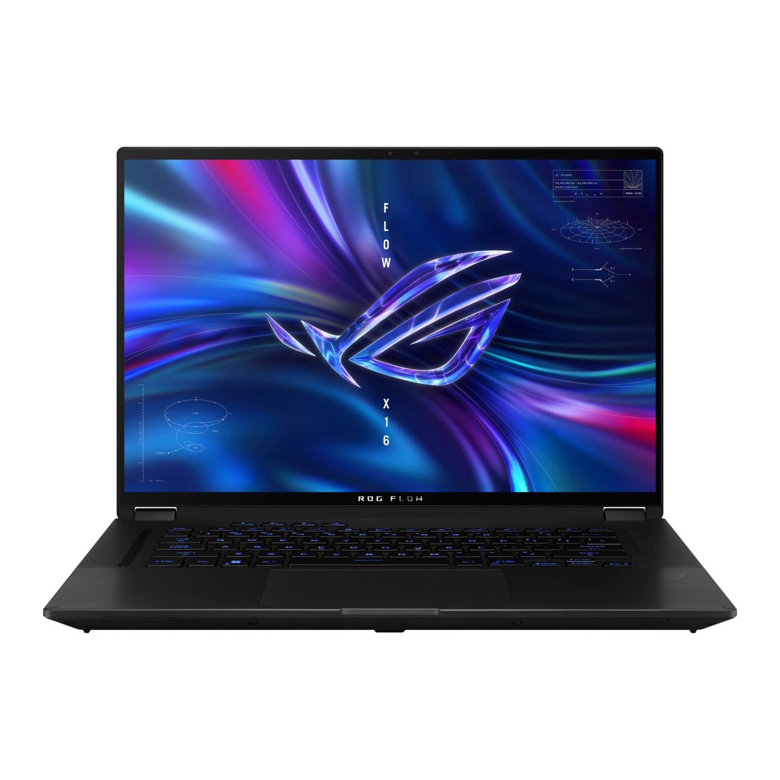 ASUS - ROG Flow X16 16" QHD+ 240Hz Gaming Laptop - Intel Core i9 - 32GB DDR5 - GeForce RTX 4060 - 1TB SSD - Off Black