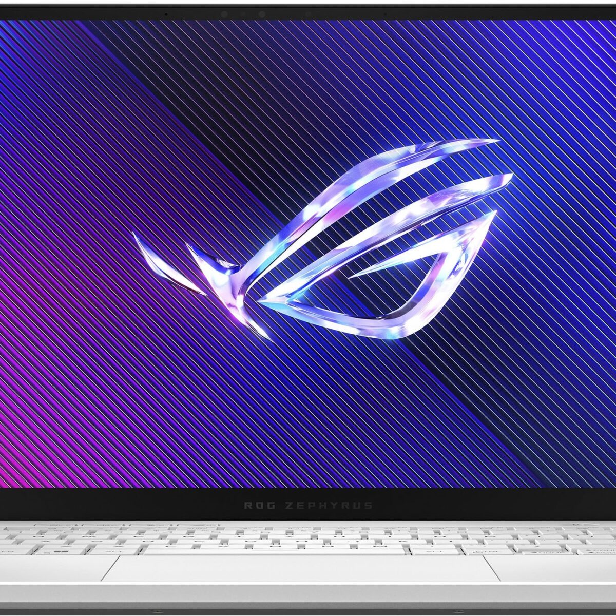 ASUS - ROG Zephyrus G14 14" OLED 3K 120Hz Gaming Laptop - AMD Ryzen 9 8945HS - 16GB LPDDR5X - NVIDIA GeForce RTX 4060 - 1TB SSD - Platinum White