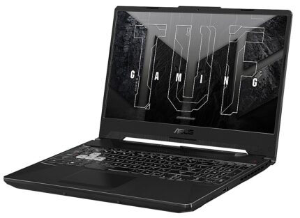 ASUS - TUF Gaming A15 15.6" 144Hz Gaming Laptop FHD - AMD Ryzen 5-7535HS with 8GB Memory - NVIDIA GeForce RTX 3050 - 512GB SSD - Graphite Black