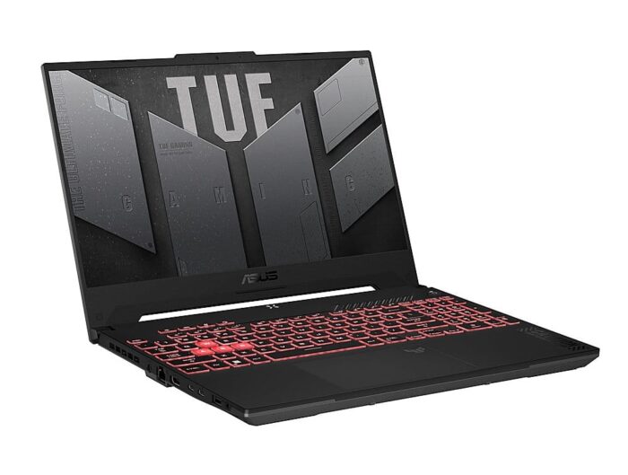 ASUS - TUF Gaming A17 17.3" 144Hz Gaming Laptop FHD - AMD Ryzen 7 7735HS with 16GB Memory - NVIDIA GeForce RTX 4060 - 1TB SSD - Mecha Gray