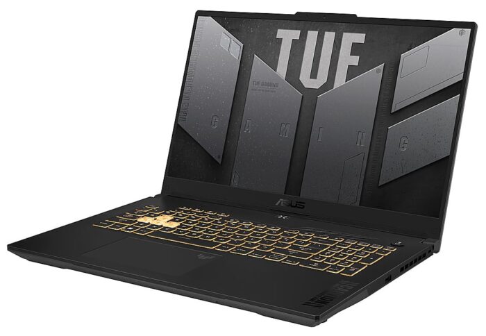 ASUS - TUF Gaming F17 17.3" 144Hz Gaming Laptop FHD - Intel Core i5-12500H with 8GB Memory - NVIDIA GeForce RTX 3050 - 1TB SSD - Mecha Gray