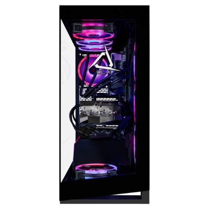 CLX - Horus Gaming Desktop - Intel Core Ultra 9 285K - 96GB DDR5 5600 Memory - GeForce RTX 5080 - 2TB NVMe SSD - 8TB HDD - Black