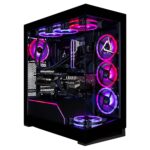 CLX - Horus Gaming Desktop - Intel Core Ultra 9 285K - 96GB DDR5 5600 Memory - GeForce RTX 5080 - 2TB NVMe SSD - 8TB HDD - Black