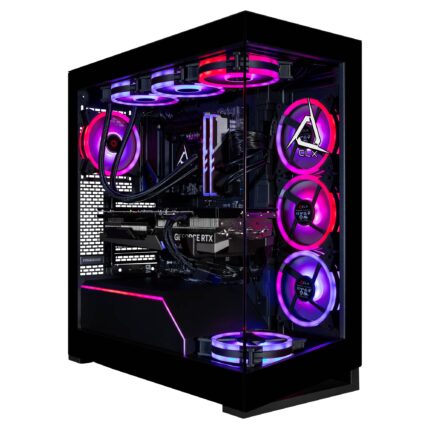 CLX - Horus Gaming Desktop - Intel Core Ultra 9 285K - 96GB DDR5 5600 Memory - GeForce RTX 5080 - 2TB NVMe SSD - 8TB HDD - Black