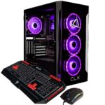 CLX - SET Gaming Desktop - Intel Core i7 13700KF - 32GB DDR5 5600 Memory - GeForce RTX 4060 - 1TB NVMe M.2 SSD + 4TB HDD - Black