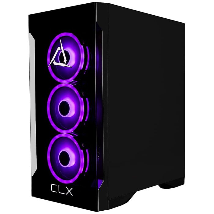 CLX - SET Gaming Desktop - Intel Core i7 13700KF - 32GB DDR5 5600 Memory - GeForce RTX 4060 - 1TB NVMe M.2 SSD + 4TB HDD - Black