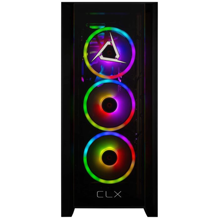 CLX - SET Gaming Desktop - Intel Core Ultra 9 285K - 64GB DDR5 5600 Memory - GeForce RTX 5080 - 2TB NVMe M.2 SSD - 4TB HDD - Black