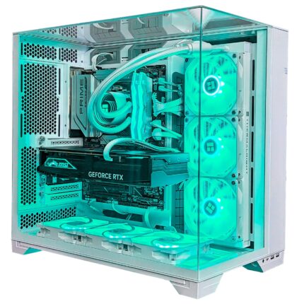 Cobratype - Venom Gaming Desktop - AMD Ryzen 9 9900X - 32GB DDR5 Memory - NVIDIA GeForce RTX 5080 - 2TB NVMe - White