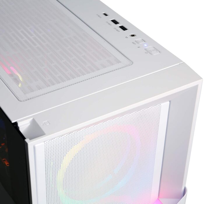 CyberPowerPC - Gamer Master Gaming Desktop - AMD Ryzen 7 9700X - 16GB Memory - NVIDIA GeForce RTX 4060 Ti 8GB - 2TB SSD - White