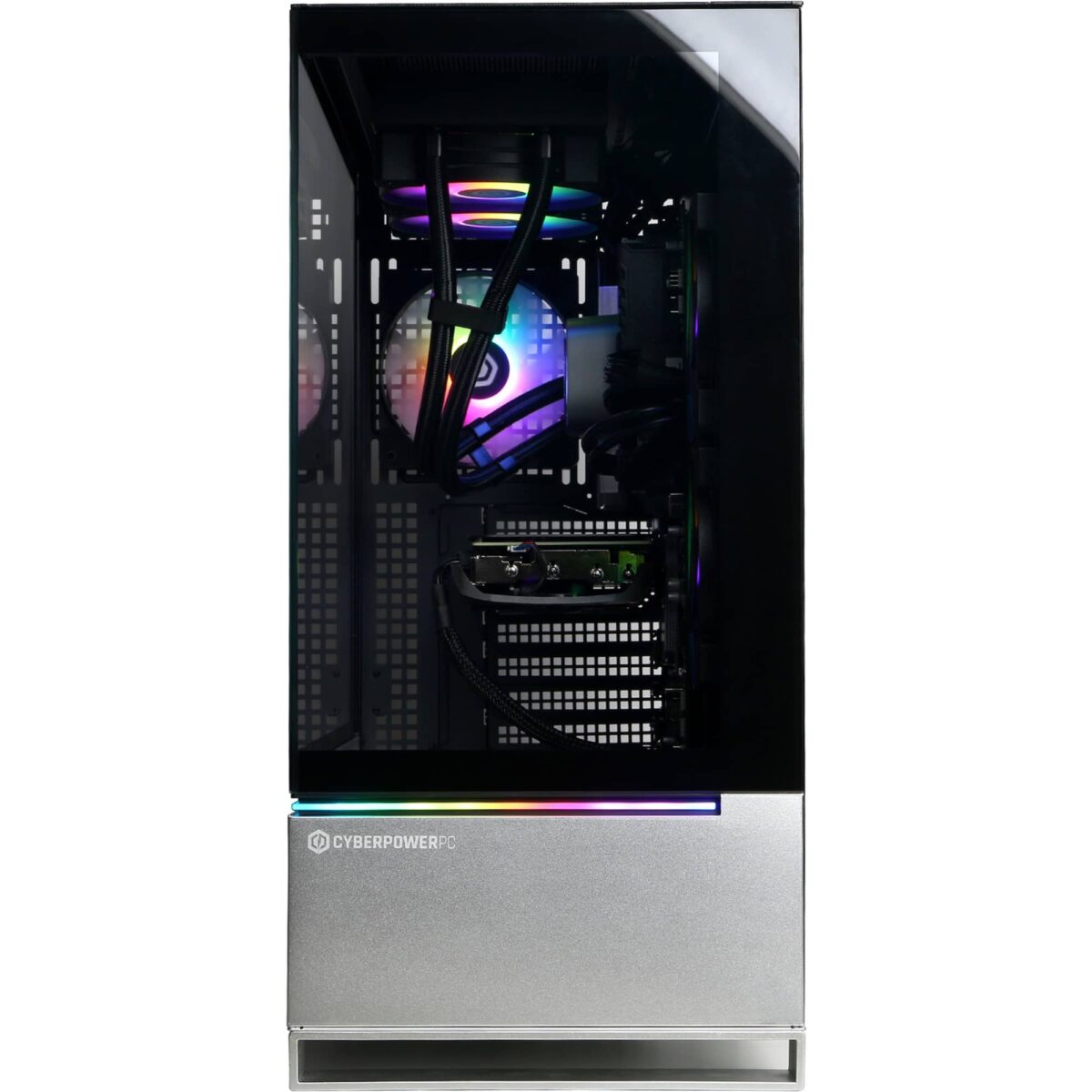 CyberPowerPC - Gamer Supreme Gaming Desktop - AMD Ryzen 7 8700F - 32GB Memory - NVIDIA GeForce RTX 4070 SUPER 12GB - 2TB SSD - Black