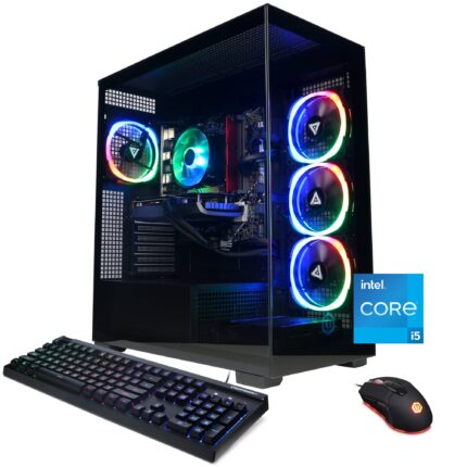 CyberPowerPC - Gamer Xtreme Gaming Desktop - Intel Core i5-14400F - 16GB Memory - NVIDIA GeForce RTX 4060 8GB - 1TB SSD - Black