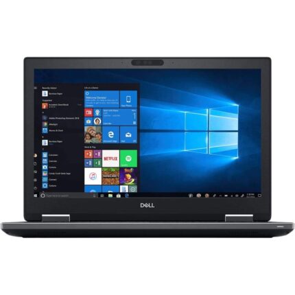 Dell - 15.6" Refurbished 1920 x 1080 FHD - Intel Xeon E-2176M with 32GB RAM - NVIDIA Quadro P1000 - 512GB SSD - Black