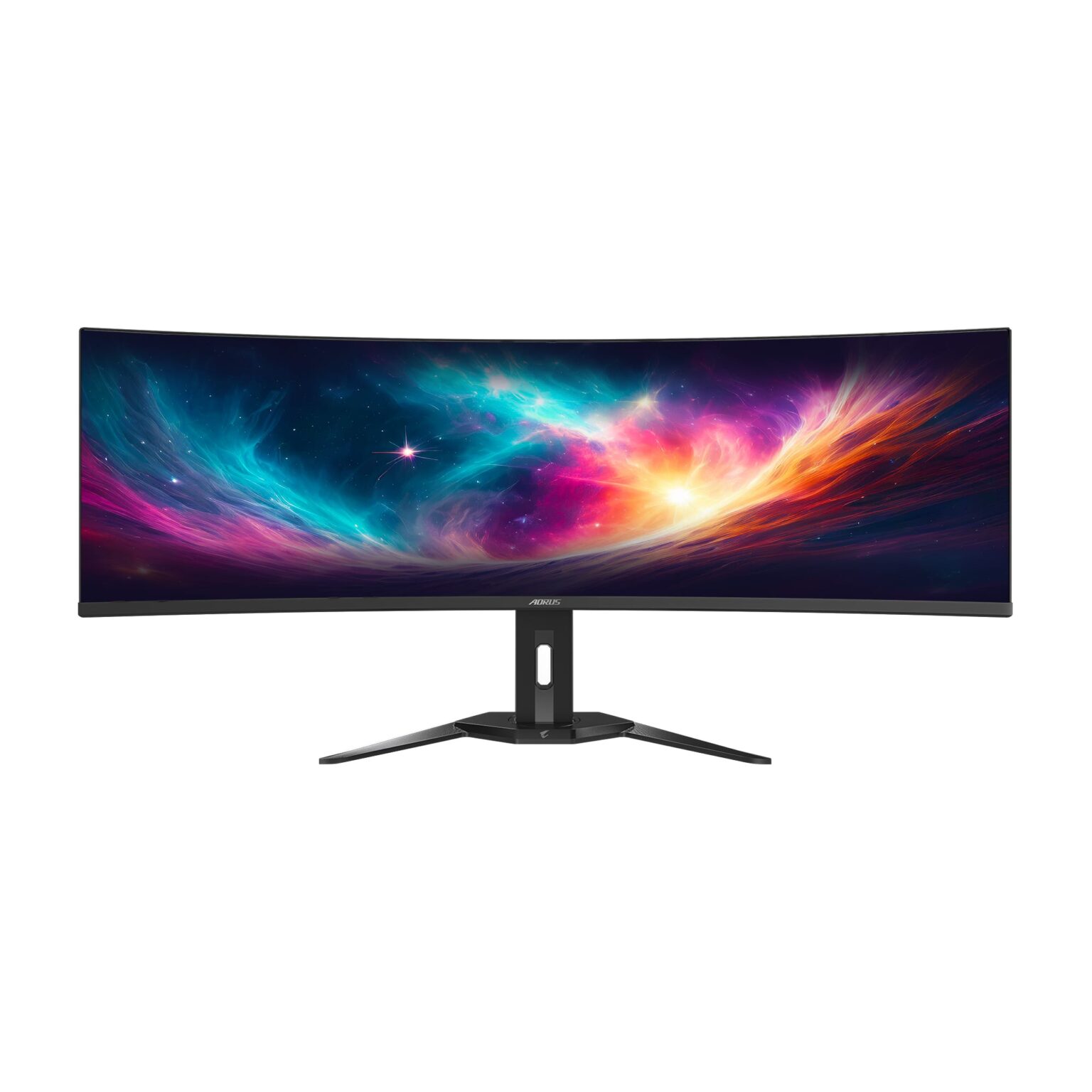 GIGABYTE - CO49DQ 49" OLED DQHD FreeSync Premium Pro Curved Gaming Monitor with HDR (HDMI, DisplayPort, Type C) - Black