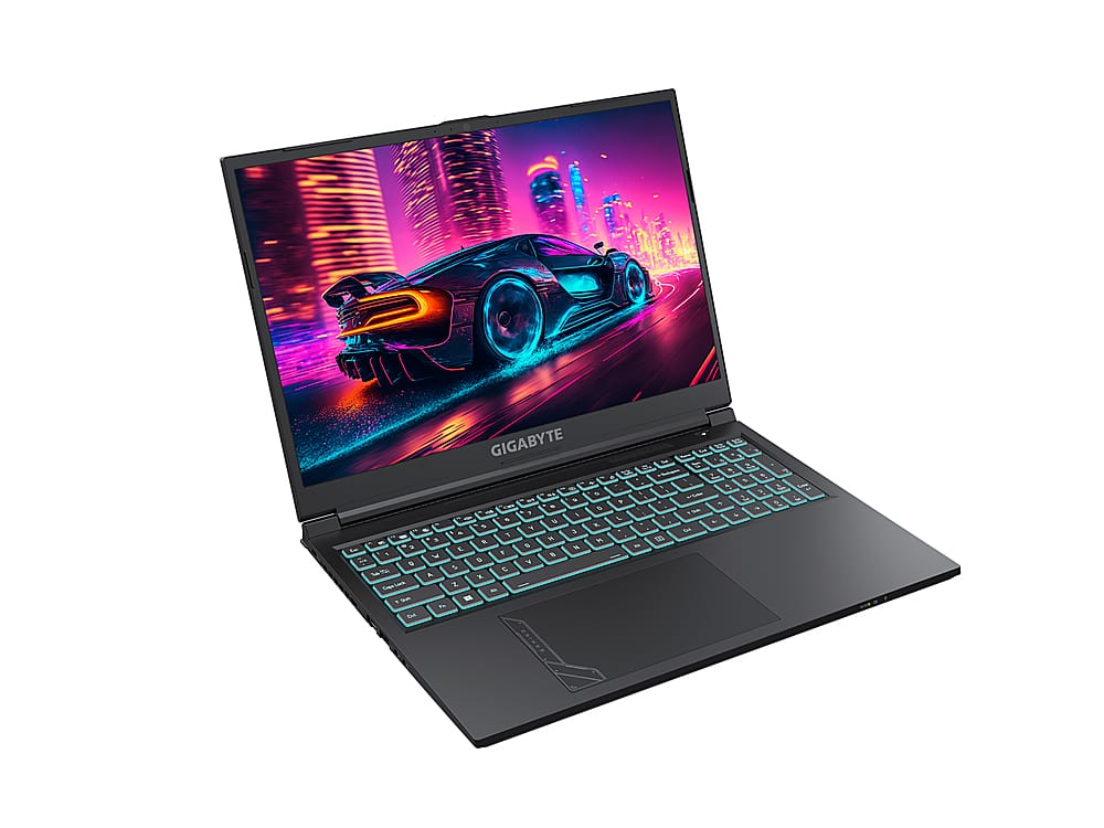 GIGABYTE - G6 MF 16" 165Hz Gaming Laptop IPS - Intel i7-13620H with 16GB RAM - NVIDIA GeForce RTX 4050 - 1TB SSD - Black