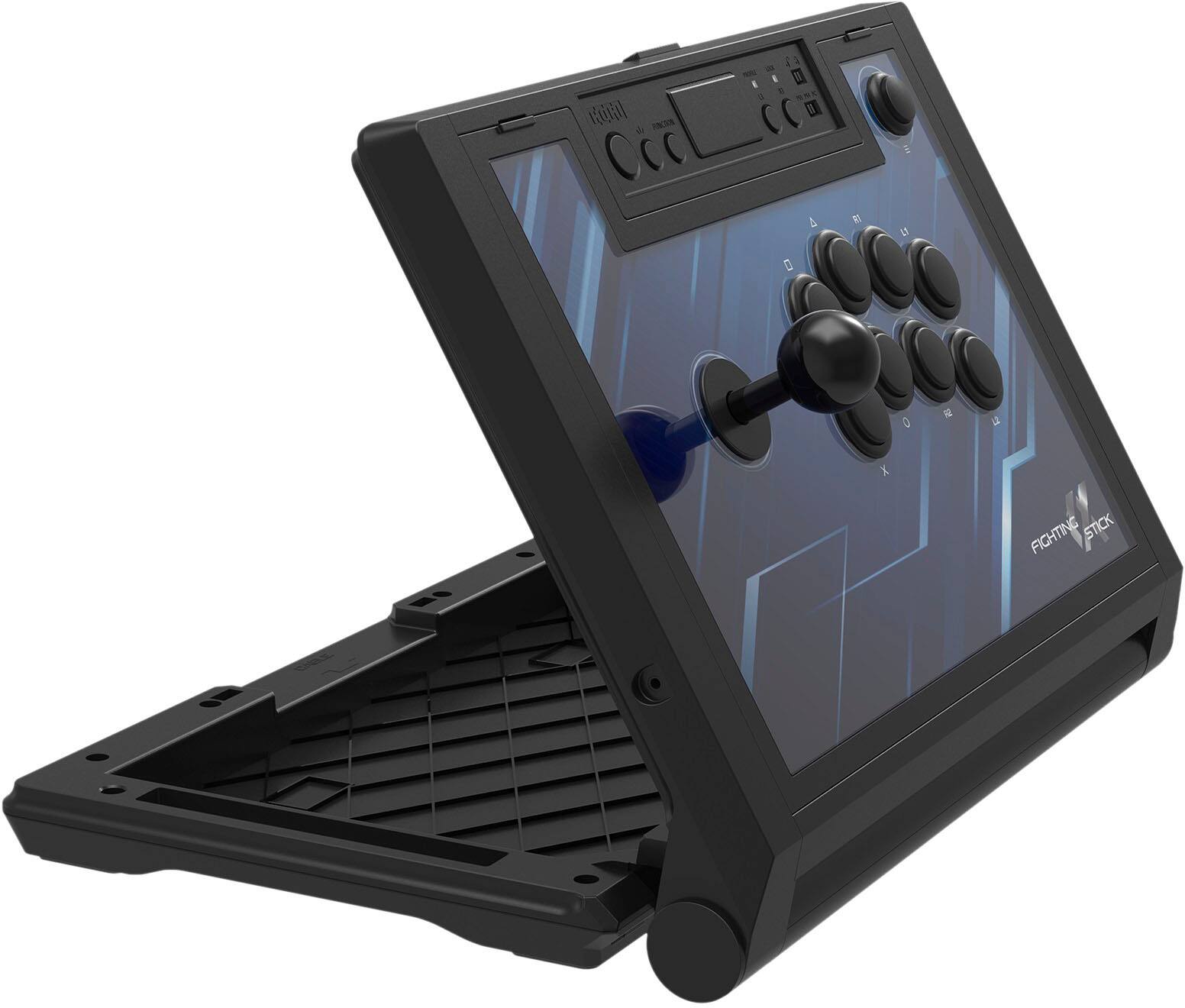 Hori - Fighting Stick Alpha - Tournament Grade Fightstick for Playstation 5 - Black