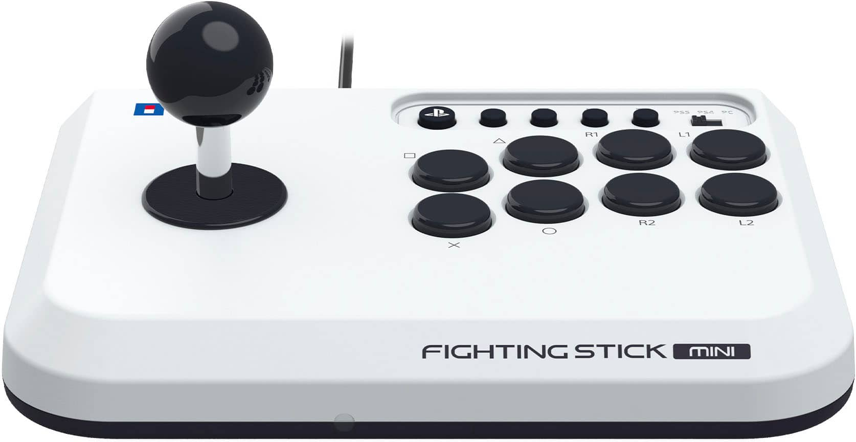 Hori - Fighting Stick Mini for PlayStation 5 - White