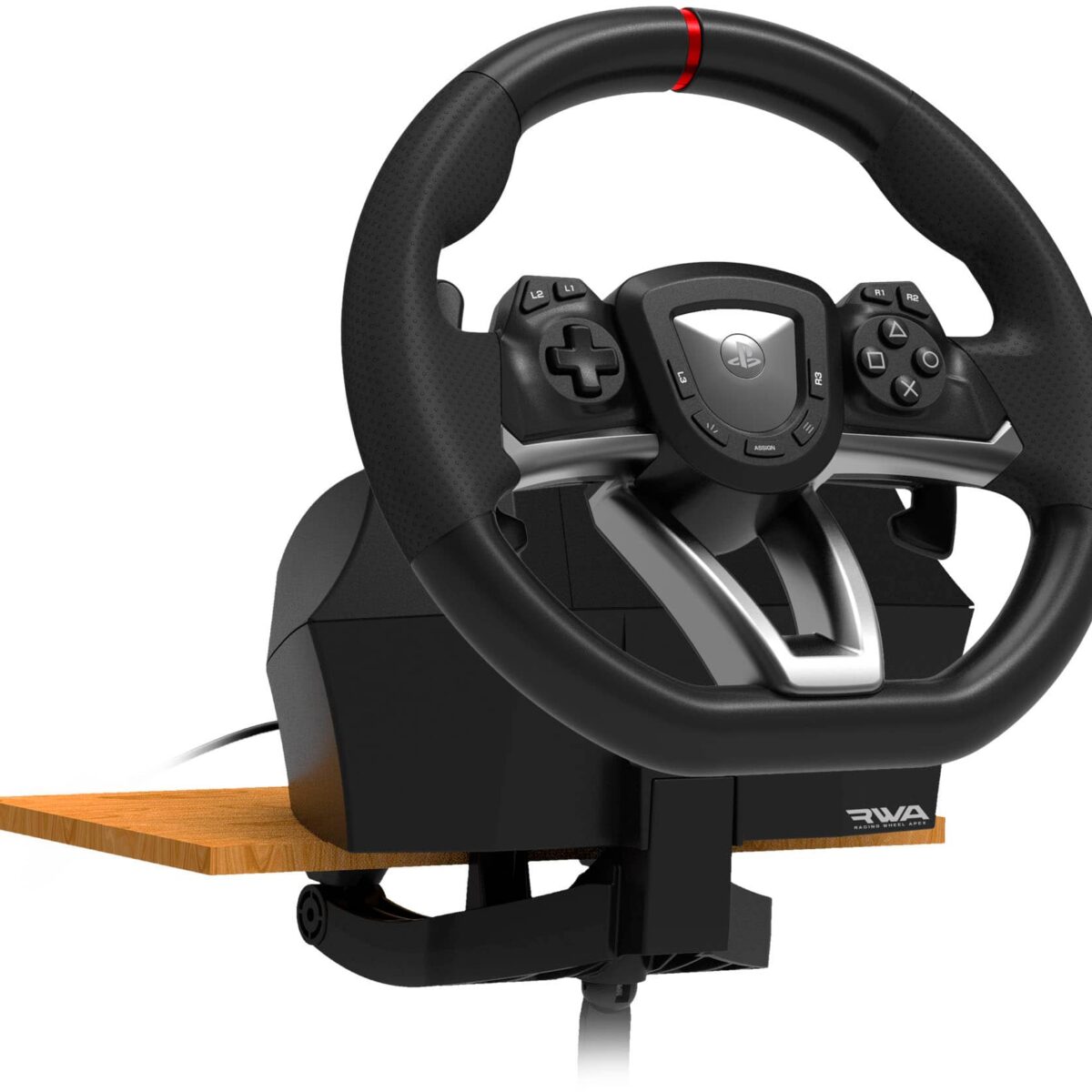 Hori - Racing Wheel Apex for PS5, PS4, and PC - Black