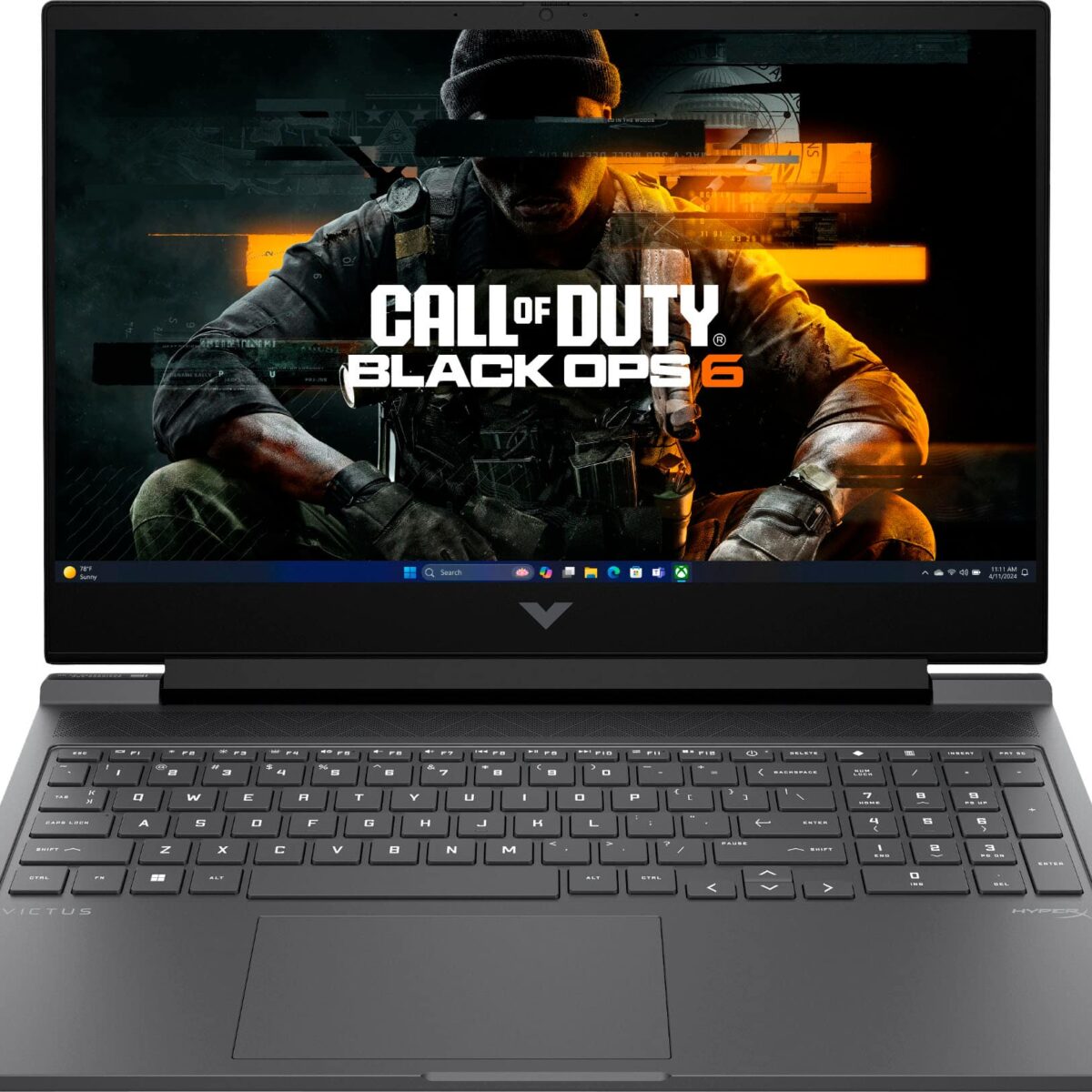 HP - Victus 16.1" Gaming Laptop - AMD Ryzen 7-8845HS - 16GB DDR5 Memory - NVIDIA GeForce RTX 4070 - 512GB SSD - Mica Silver