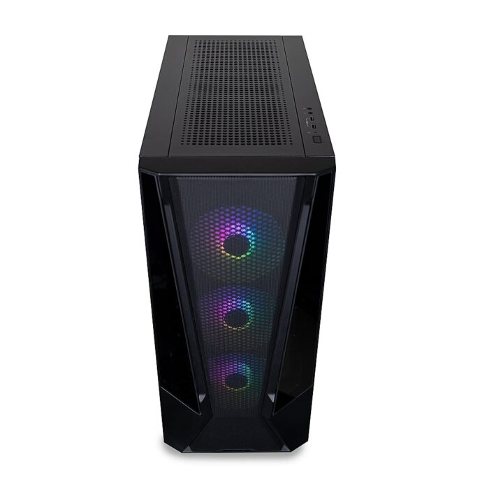 iBUYPOWER - Trace 7 Mesh Gaming Desktop - Intel Core i7 14700F -32GB DDR5 RGB Memory -GeForce RTX 4060 Ti 8GB -1TB NVMe SSD - Black