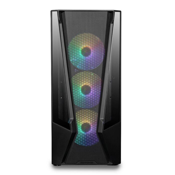 iBUYPOWER - Trace 7 Mesh Gaming Desktop - Intel Core i7 14700F -32GB DDR5 RGB Memory -GeForce RTX 4060 Ti 8GB -1TB NVMe SSD - Black