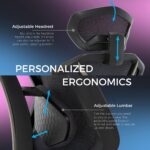 Lenovo - Legion Mesh Gaming Chair - Space Gray