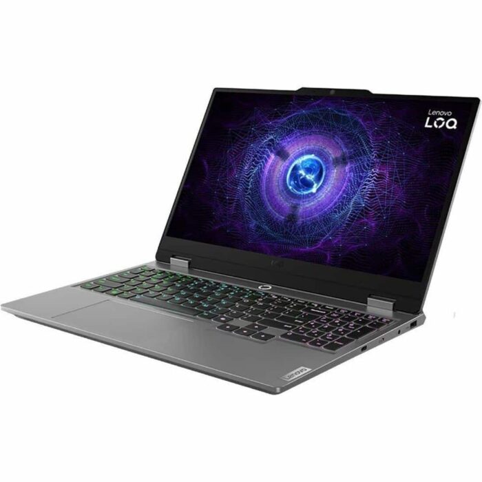 Lenovo - LOQ 15IRX9 15.6" 144 Hz Gaming Laptop 1920 x 1080 (Full HD) - Intel 13th Gen Core i5 i5-13450HX with 12GB Memory - Luna Gray, Gray