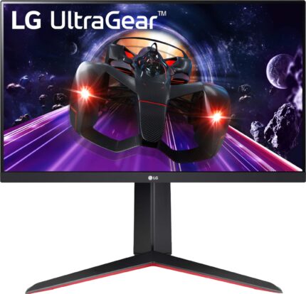 LG - 24" FHD 144Hz FreeSync Premium Monitor - Black