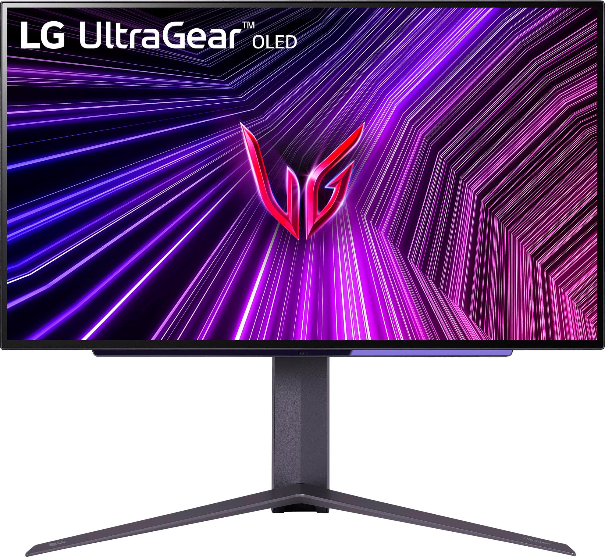 LG - UltraGear 27" OLED QHD 240Hz 0.03ms FreeSync and NVIDIA G-SYNC Compatible Gaming Monitor with HDR400 - Black