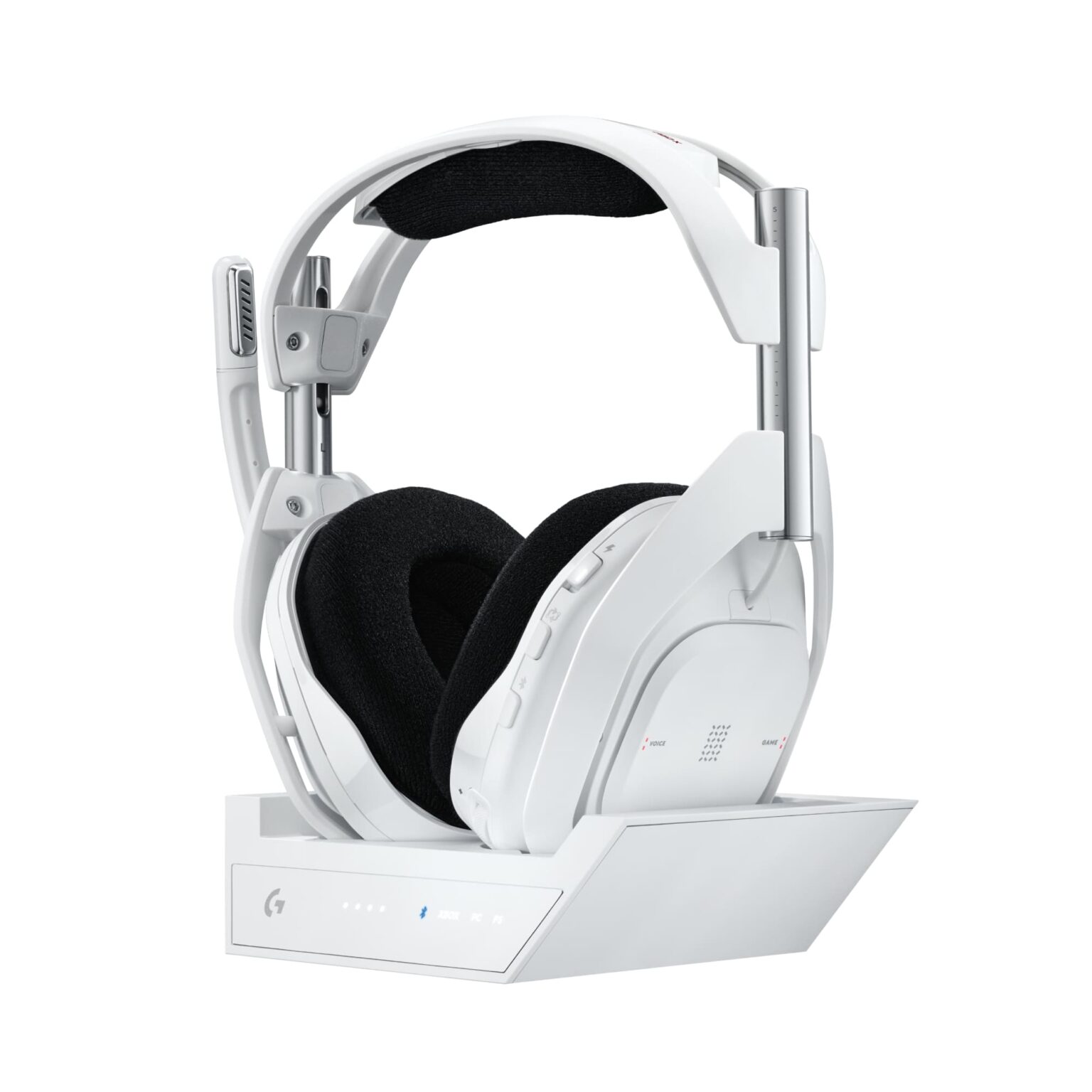 Logitech - Astro A50 X LIGHTSPEED Wireless with PLAYSYNC Gaming Headset + Base Station for Xbox Series X|S, PS5, PC/MAC - White