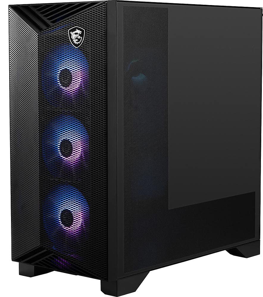 MSI - Aegis RS2 Gaming Desktop - Intel Core i7-14700KF - 32GB Memory - NVIDIA GeForce RTX 4070 Super - 2TB SSD - Black