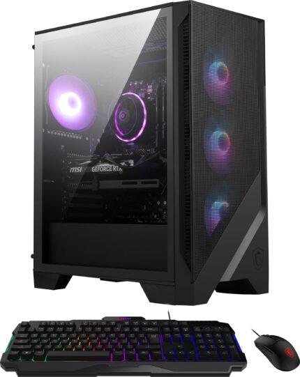 MSI - Codex R2 Gaming Desktop - Intel Core i5- 12400F - 16GB Memory - NVIDIA GeForce RTX 3050 6G - 500GB SSD - Black