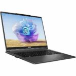 MSI - Creator 16 AI Studio A1V 16" Laptop - Intel Core Ultra 9 with 64GB Memory - 1 TB SSD - Lunar Gray, Gray