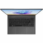 MSI - Creator 16 AI Studio A1V 16" Laptop - Intel Core Ultra 9 with 64GB Memory - 1 TB SSD - Lunar Gray, Gray