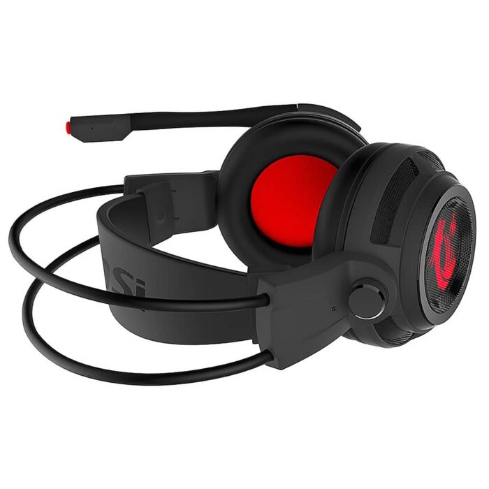 MSI - DS502 Wired Gaming Headset - Black