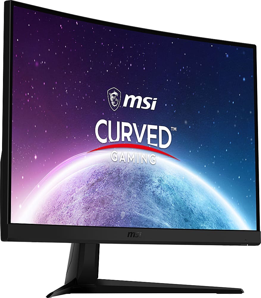 MSI - G27C4 E3 27" Curved FHD 180Hz 1ms Gaming Monitor (DisplayPort, HDMI) - Black