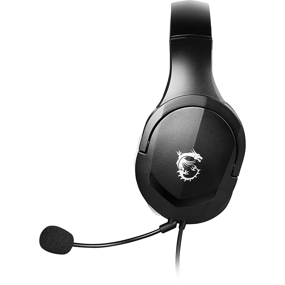 MSI - Immerse Wired Gaming Headset - Black