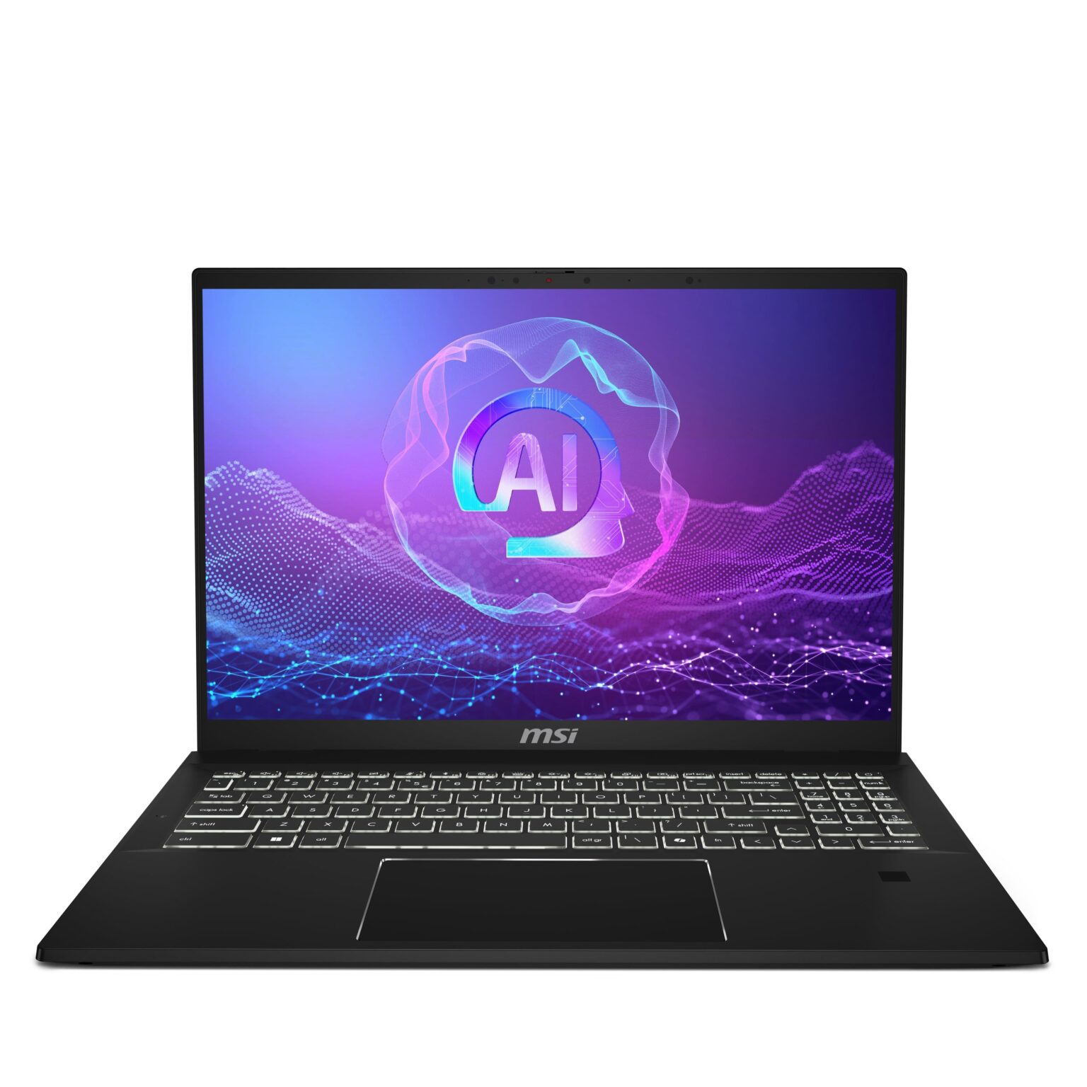 MSI - Summit A16+ - Copilot+ PC - 16" QHD+ 2-in-1 Touch Laptop -AMD Ryzen AI 9-365 - Radeon Graphics with 32GB Memory-1TB SSD - Ink Black