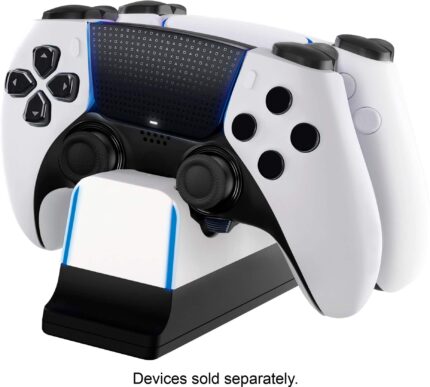 NEXT - Dual Controller Charging Station for Playstation 5 - White