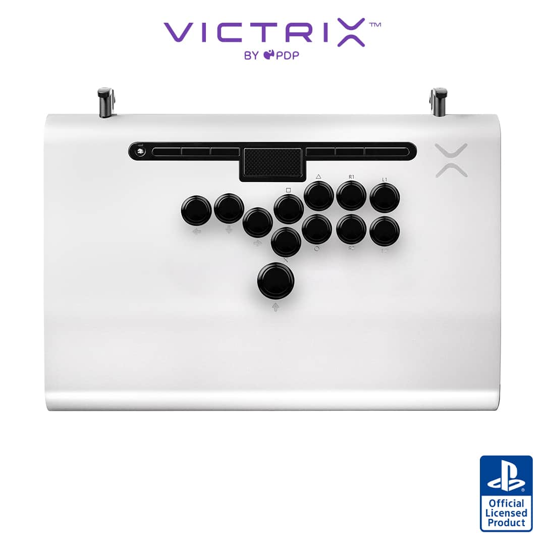 PDP - Victrix Pro FS-12 Arcade Fight Stick: PlayStation 5, PlayStation 4, & PC - White