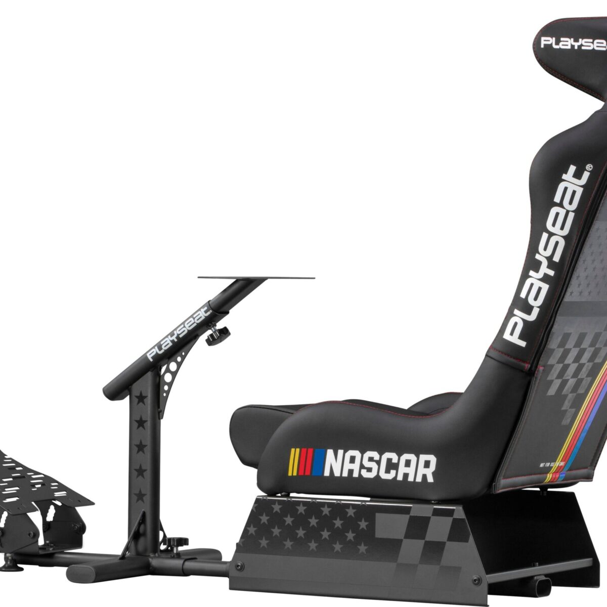 PlaySeat - Evolution Pro NASCAR Edition Foldable Racing Cockpit - Black